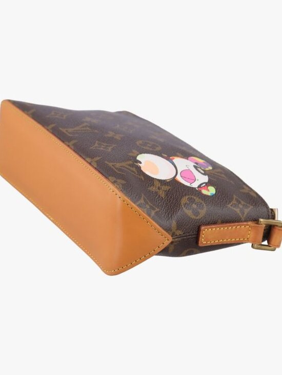 Louis Vuitton Panda Trotter Monogram Brown Multicolor Canvas Leather Belt main image 4